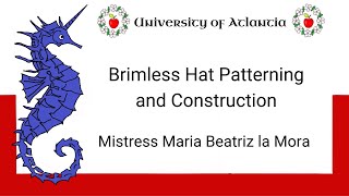 Brimless Hat Patterning and Construction [upl. by Wichman707]