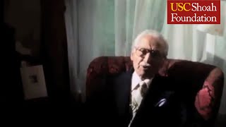 Armenian Genocide Survivor Harry Kurkjian  USC Shoah Foundation [upl. by Jat]