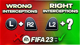 FIFA 23  This INTERCEPTION Trick IS INSANE Pro Tips [upl. by Rivi]