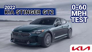 How quick is the 2022 KIA Stinger GT2 shorts [upl. by Jagir]