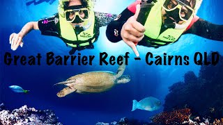 Australia වල ගත්ත ජීවිතේ පලවෙනි snorkelling 🤿 experience එක  Great Barrier reef🪸 🐠 Cairns QLD [upl. by Salangi]