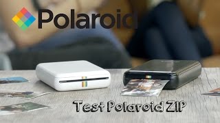 UNE MINI IMPRIMANTE PORTABLE   TEST IMPRIMANTE POLAROID ZIP [upl. by Had]