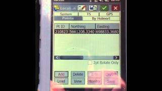 How to Perform a Two Point Localization Using Carlson SurvCE amp Hemisphere GPS S320 GNSS RTK System [upl. by Nahsrad638]