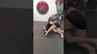 SADDLE  CROSS ASHI SPIN ON HIP JIUJITSU shorts bjj jiujitsu mma martialarts youtube [upl. by Ingham263]