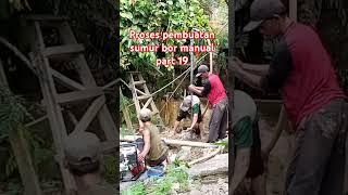 Proses pembuatan sumur bor manual part 19 bormanual mesinsumurbor [upl. by Eiraminot198]