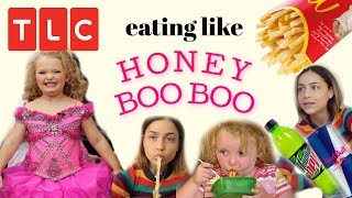 I EAT LIKE HONEY BOO BOO FOR 24 HOURS [upl. by Eyt]