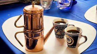 How to use Neapolitan Flip Coffee Pot  Caffettiera Napoletana 🇮🇹☕️😌🤌🏻 [upl. by Cira219]