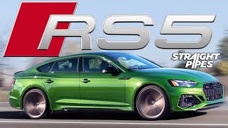 NEARLY PERFECT 2022 Audi RS5 Review [upl. by Etterb]