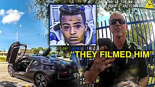 The XXXTentacion Crime Scene Bodycam Footage is Heartbreaking [upl. by Vaas]