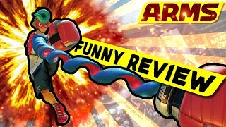 ARMS FUNNY REVIEW  Deutsch  German  Funny Moments  Nintendo Switch  UnterhaltungsReview [upl. by Marla]