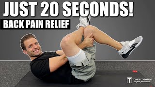 6 Exercises To Relieve Back Pain In 9 Minutes  FOLLOW ALONG [upl. by Yetta992]