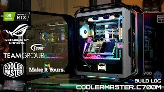 ASUS ROG GAMING PC BUILD LOG JAM  CEBU CITY  CoolerMaster C700M [upl. by Constantia]