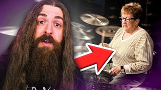 Metal Drummer reacts to Dorothea Taylor Godmother of Drumming [upl. by Anawt953]