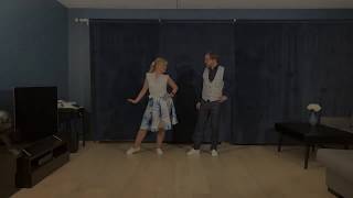 The Nitty GrittyDancing at home Corona Edition Mary amp Christoffer Vintage Swing Dancing Routine [upl. by Tolliver45]