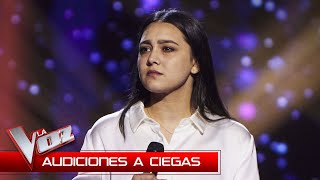 Flori canta quotNo time to diequot  Audiciones a Ciegas  La Voz Antena 3 2024 [upl. by Bertasi]