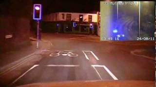 70mph police chase through streets of Plymouth in Devon [upl. by Nivlad440]