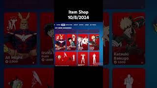 Fortnite Quick Item Shop 1082024 fortnite fortniteclips [upl. by Ellennej]