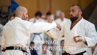 STAGE JUDO SENTMENAT 2023 SEOI NAGE ILIAS ILIADIS  ICHIBAN PREGUNTAS RESPUESTAS [upl. by Nicodemus]