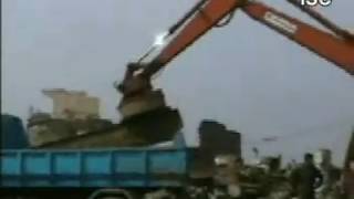 ISC Mobile crane Lifting Magnet [upl. by Okun]