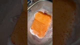 Satisfying soapy squeezes 🫧🫧🫧 oddlysatisfying asmr satisfying visualasmr soapy sponge [upl. by Anilave]