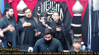 1st MUHARRAM MAJLIS LIVE FROM IMAMIA MISSION LONDON UK LONDON UK [upl. by Aicilana]