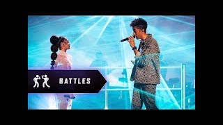 Zeek Power vs Lara Dabbagh Lovely  The Voice Australia 2019 [upl. by Nosraep]