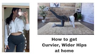 10 min HIP DIPS WORKOUT  how to get curvier wider hips at home  Grow your side booty 🍑 [upl. by Spence]