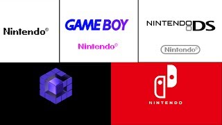 Every Nintendo Startup Screen NES N64 Gamecube Wii U Switch Gameboy GBCGBA DS 3DS [upl. by Pennebaker]