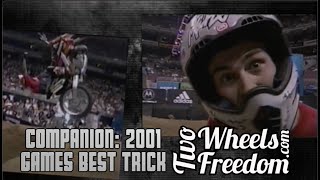 Companion 2001 X Games Moto Best Trick Big Air first runs Two Wheels to Freedom Show [upl. by Nnaira384]