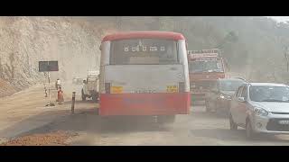 road Mangalore  Bangalore Periyashanthi  Addhole work update [upl. by Nicola]