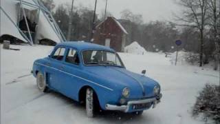 Renault dauphine 57 test drive [upl. by Nhguavad]