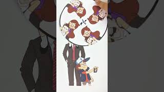 Guess the real face of mabel pines dad shorts art dipperpines [upl. by Adnawt]