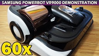 Samsung PowerBot VR9000 Vacuum DEMO [upl. by Dorian991]