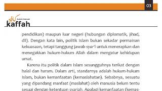 Tinggalkan demokrasi dan pragmatism kembali pada syariah islam kaffah [upl. by Letsirk]