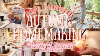 Cozy amp Blissful Autumn HomemakingTraditional Housewife DITL Fall Inspired Homemaking Motivation [upl. by Chrissa236]