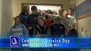 Community Service Day  Minnetonka Middle School West [upl. by Sousa]