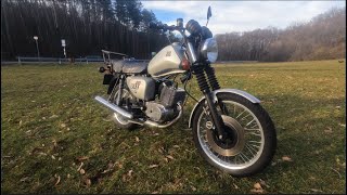 Mz Etz 125 First Ride of the Year GoproHero10 [upl. by Jack579]