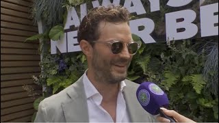 Jamie Dornan  Wimbledon Interview July 14 2024 [upl. by Kliment]