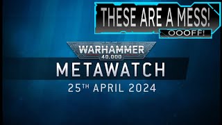 Warhammer 40k Metawatch Points Rebalance This is BAD [upl. by Iemaj576]