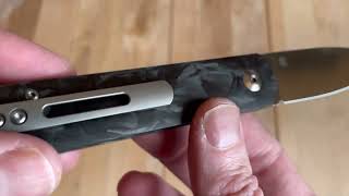 Unboxing  Monterey Bay Knives EWC Ray Laconico Marbled Carbon Fiber [upl. by Akibma]