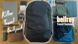 BELLROY TRANSIT BACKPACK  Killer Travel Backpack  Backpackingvol46 [upl. by Heber856]