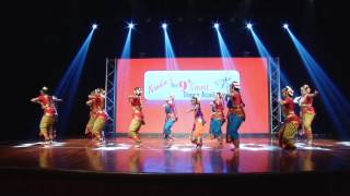 Bharatnatyam Alarippu  The 9th Count Dance Academy Annual Day 2017 [upl. by Murrell]