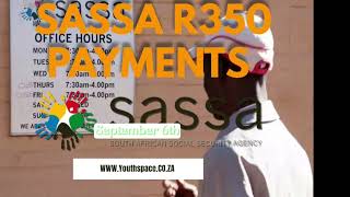 Sassa Payments dates for September 2023 SRD R350  and Social Grant Sassa SassaR350 [upl. by Farrand]