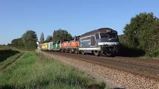 Un Train de Machines aux portes du Morvan BB67200 [upl. by Sucramraj834]