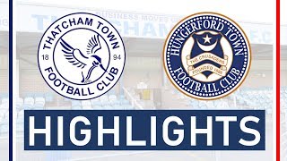 Thatcham Town FC vs Hungerford Town FC  Berks amp Bucks Cup Highlights [upl. by Aerona]