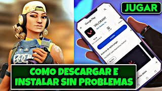 COMO DESCARGAR INSTALAR Y JUGAR SIN PROBLEMAS LA BETA DE VALORANT MOBILE [upl. by Allegra]