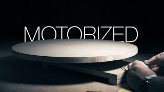 Make a Motorized Lazy Susan [upl. by Winnah650]