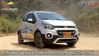 Chevrolet Spark GT Activ Prueba de Ruta e impresiones de manejo en Colombia [upl. by Atekal723]