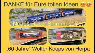 DANKE für Eure Hilfe ich habe eine Entscheidung getroffen Neue Wascosa Shimmns von Roco [upl. by Natanoy179]