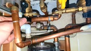 Low pressure on a Vaillant ecotec combination boiler F22 fault code [upl. by Remlap287]